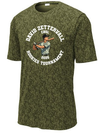 **2026 David Zettervall Tournament - Digital Camo Tee